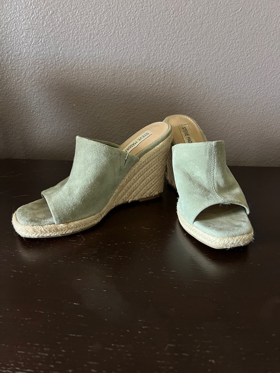 Steve Madden Shoes - Steve Madden urge espadrille suede wedge sandal size 7.5